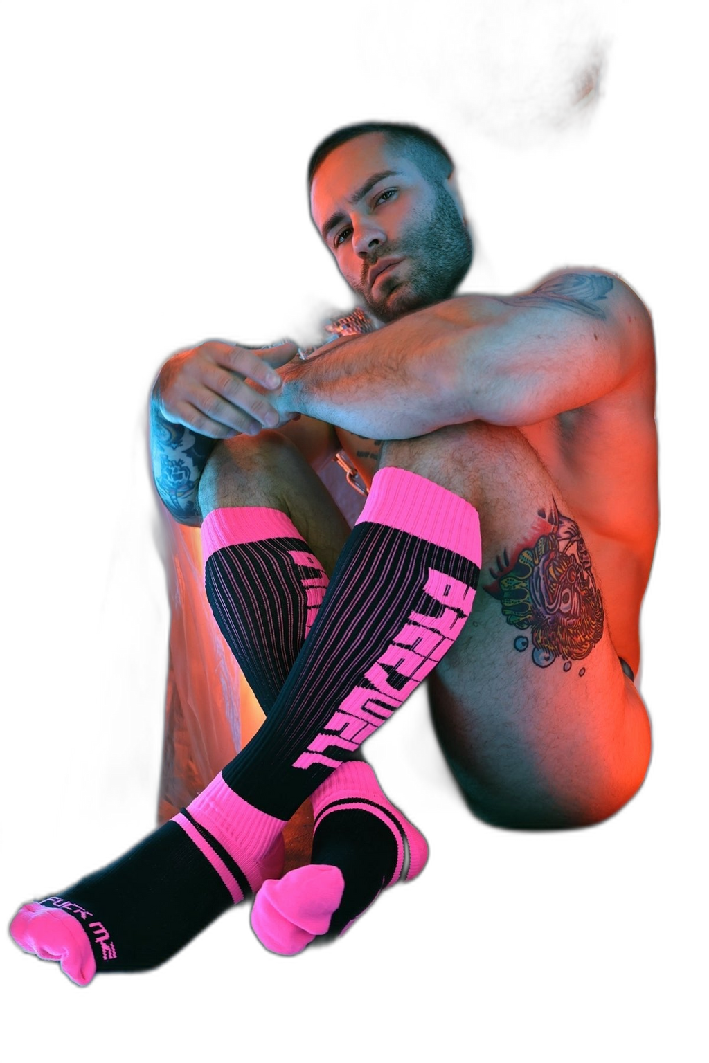 Breedwell Eternity Socks Neon Pink