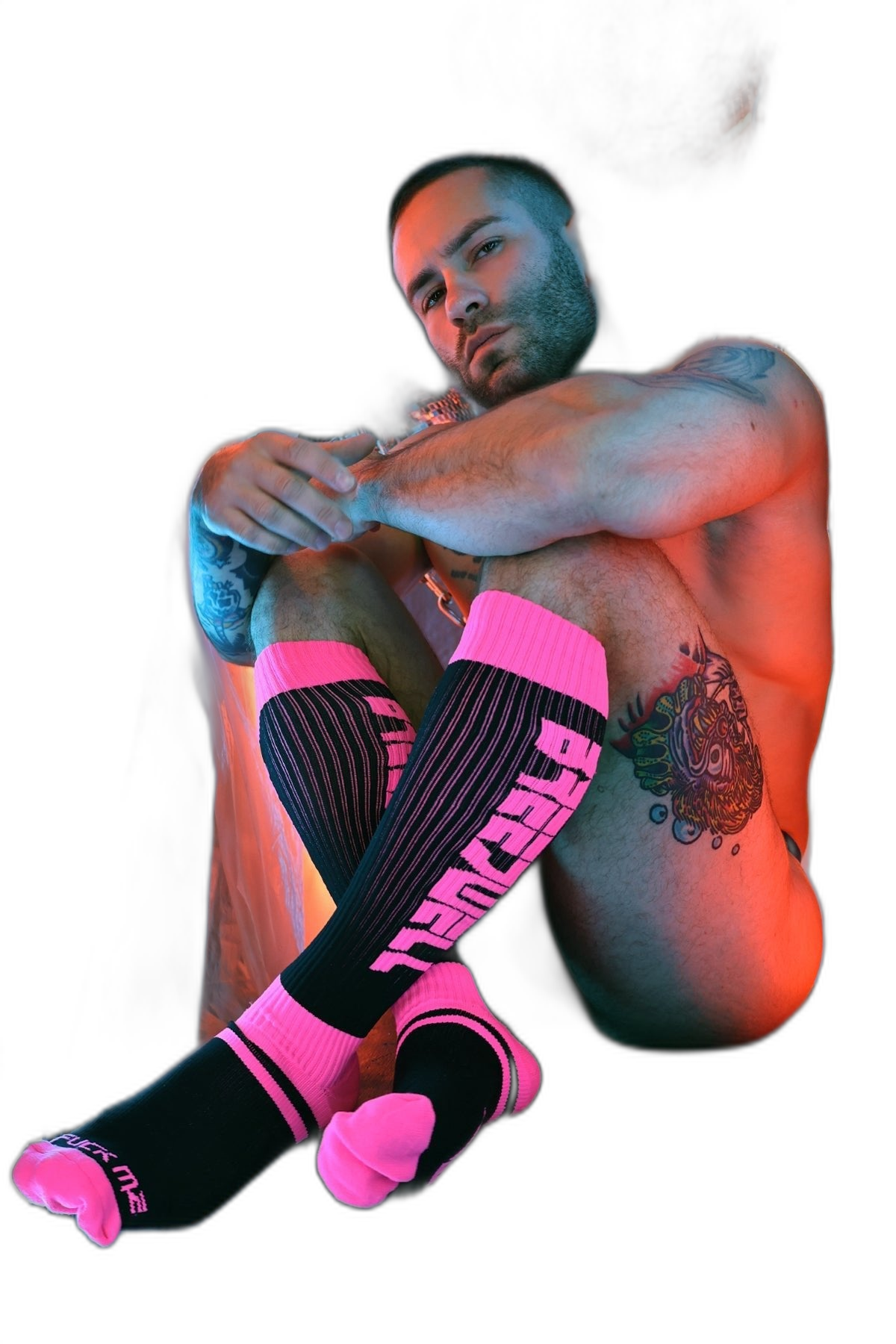 Breedwell Eternity Socks Neon Pink