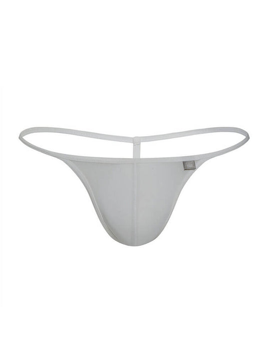 Men's Thin-Strapped Slightly Sheer Ice Silk Thong