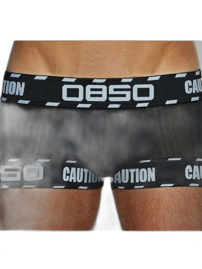 2 Pack Men's U-Pouch Low-Rise Breathable Trunks