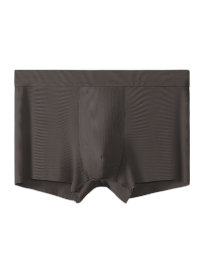 4 Pack Men's Ice Silk Seamless Trunks Underwear