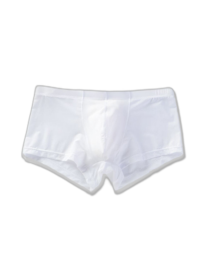 Thin Breathable Ice Silk U Convex Boxers for Men