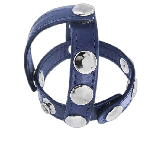 ruff GEAR Leather Cock & Ball Cage