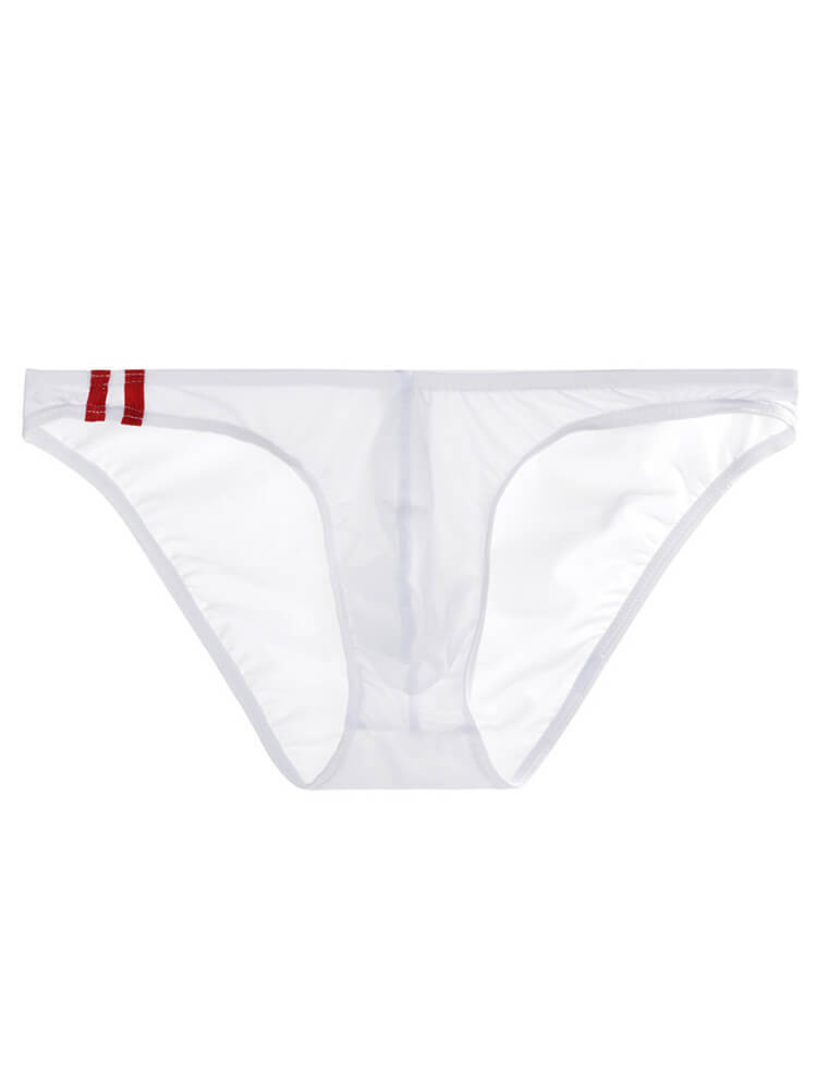 Men's Low-Rise Solid Sexy U-Convex Pouch Briefs