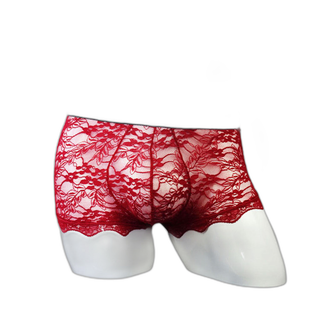 Sexy Men's Lace Back Panties