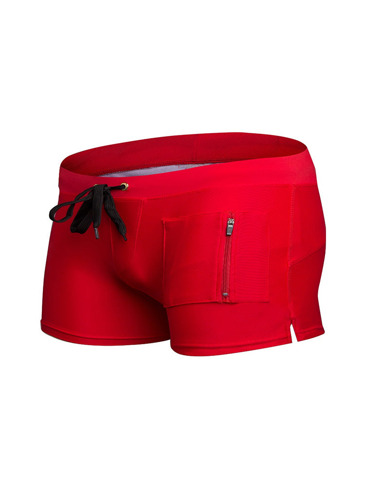 Trendy Front Pocket Boxer Shorts