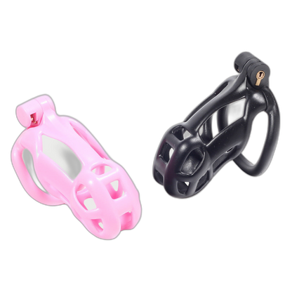 Breathable Mesh Chastity Cage With 4 Ring Sizes