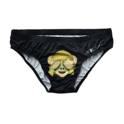Black Monkey Men's Tight Pouch Briefs