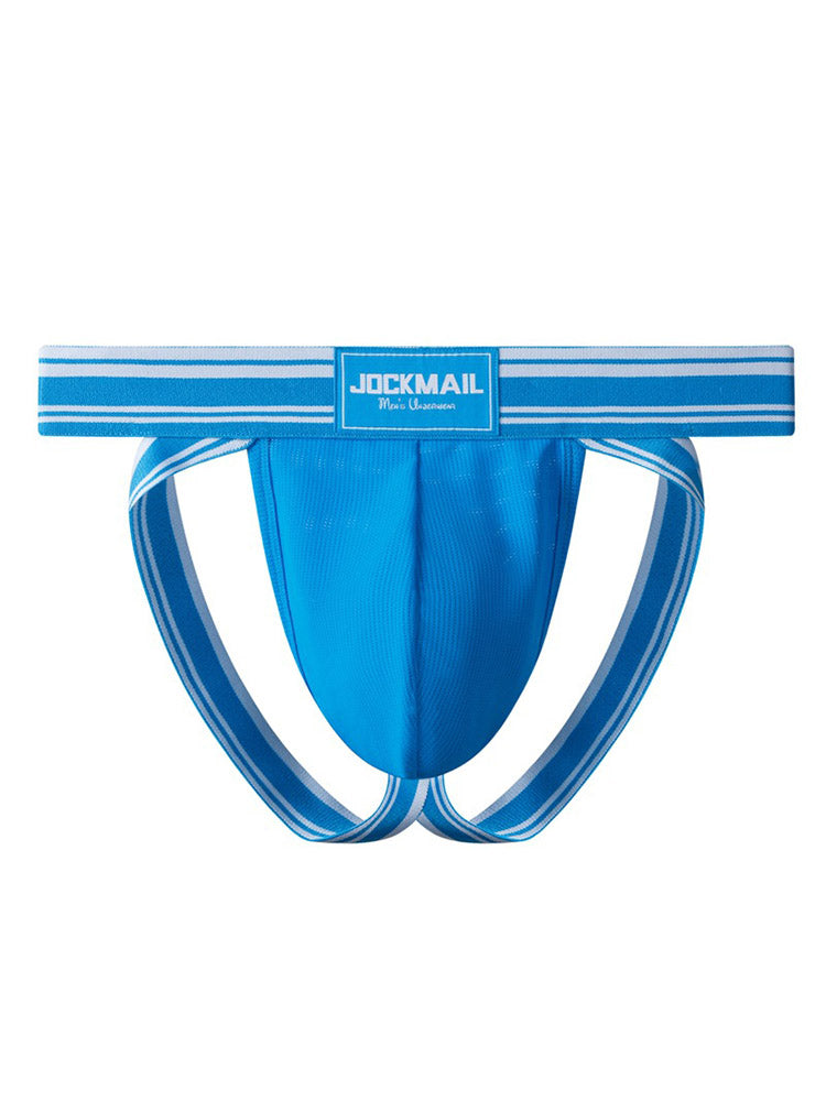 Breathable Mesh Double Strap Men's Thong