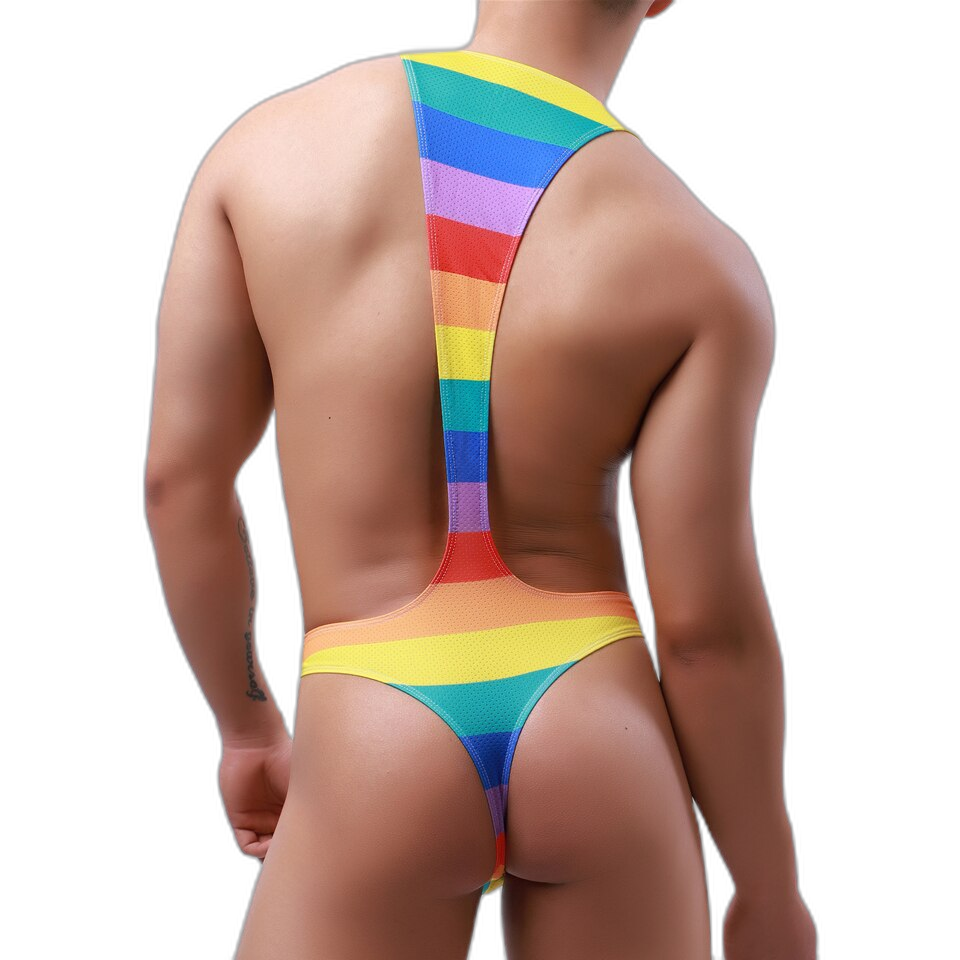 Irresistible Gay Minimalist Wrestling Leotard