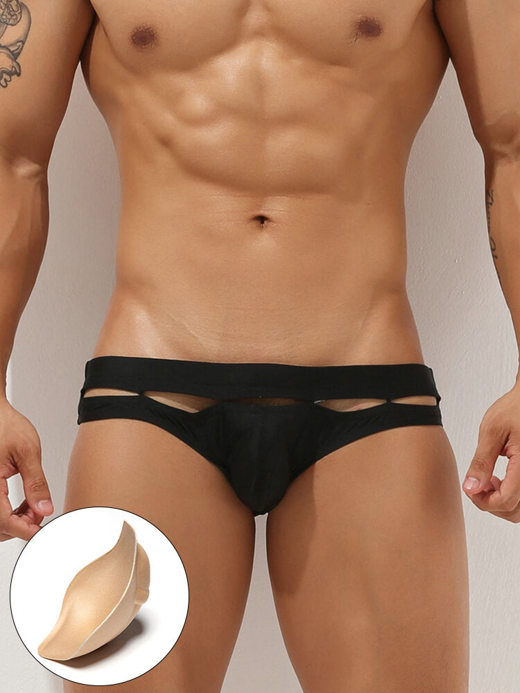 Cutout Fashion Sexy Swim Briefs