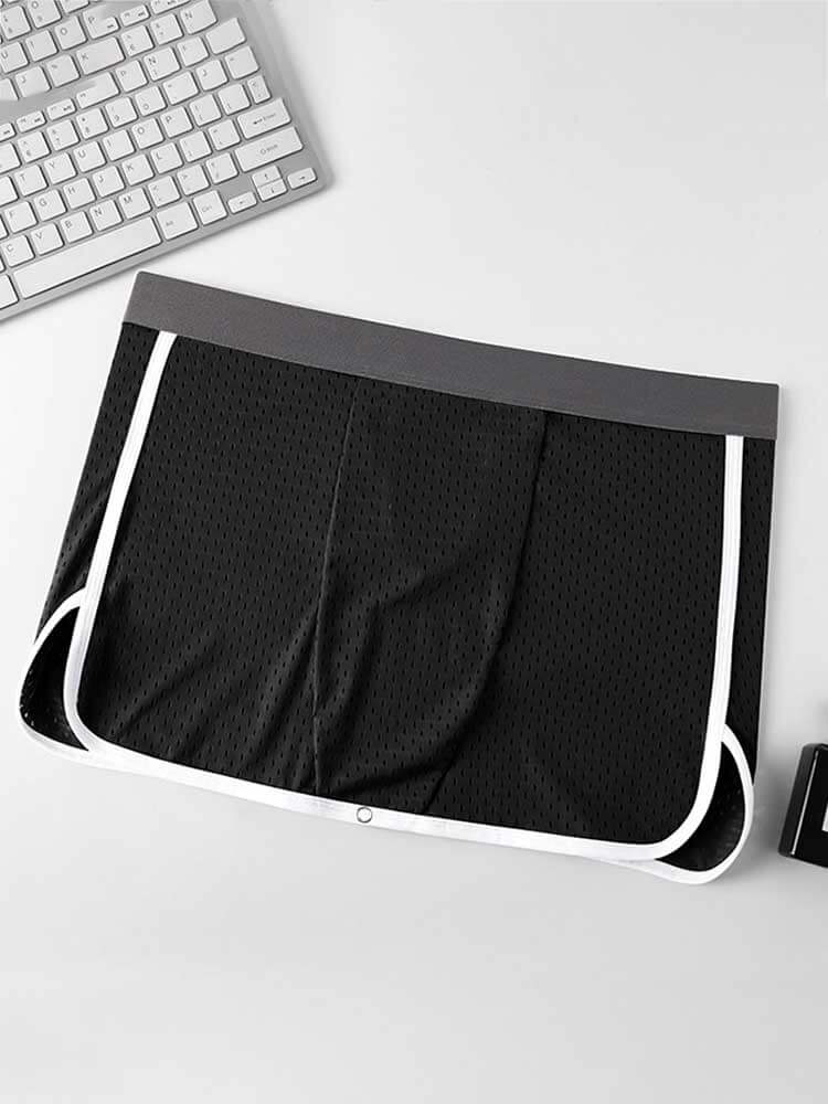 Men's U-Shaped Pouch A-Line Romper Boxer Briefs