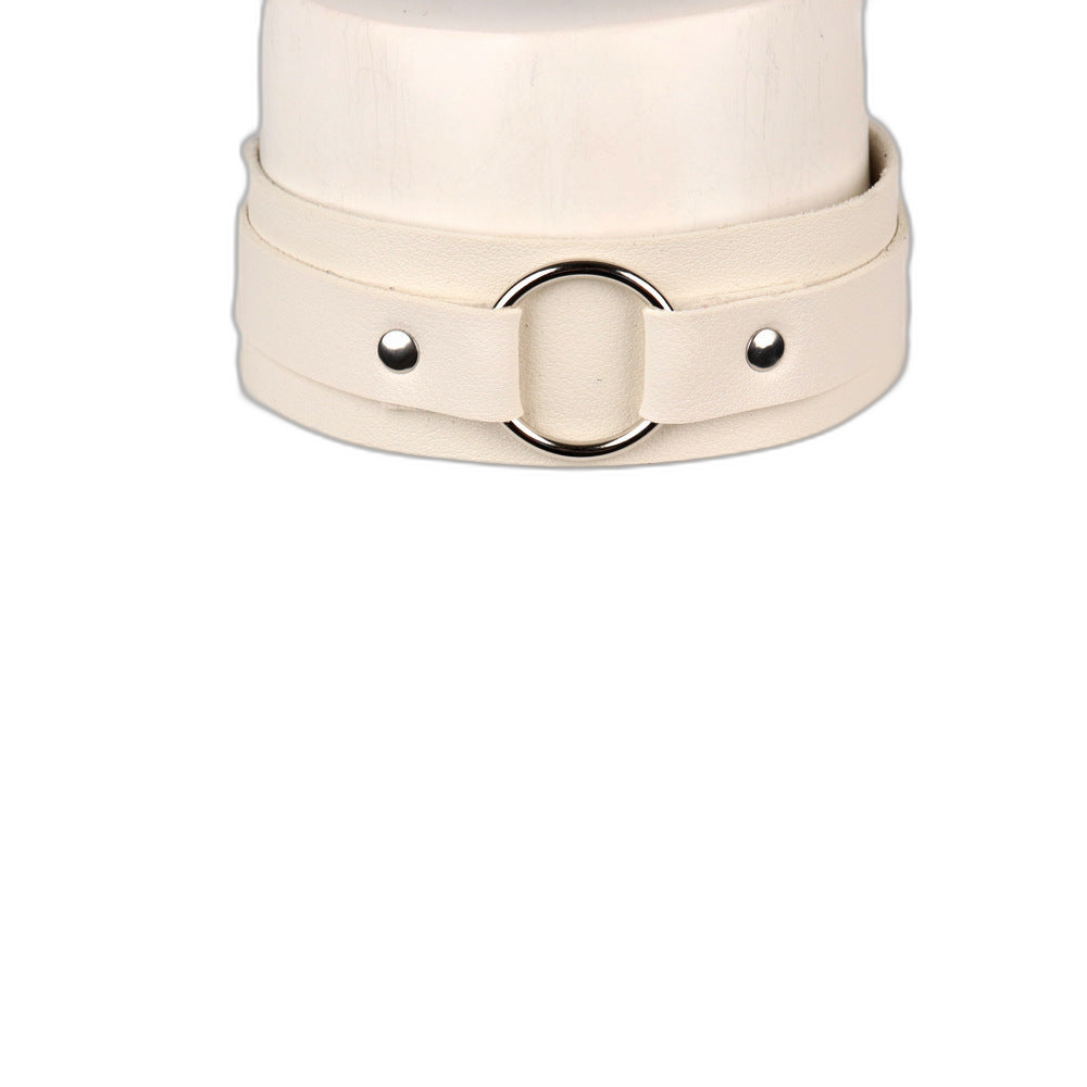 Leather O-Ring Collar / Choker