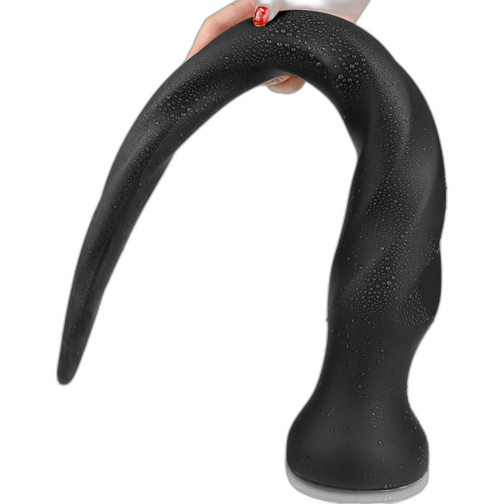 Worm - Long Butt Plug - Spiral Butt Plug - Deep Anal Toy