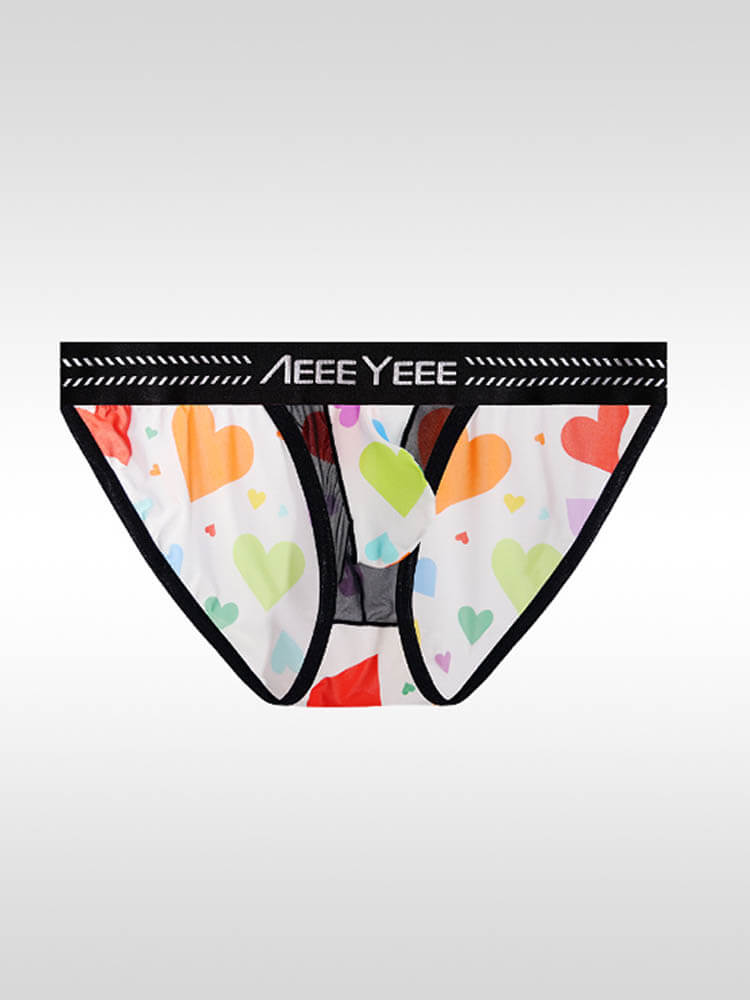 Men's Ultra-Thin Printed Full Coverage Briefs
