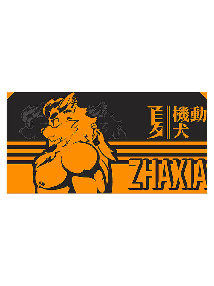 Men's Cartoon Print Thick Polyester Beach Towel