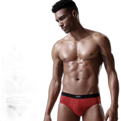 4 Pack Cotton Support U Convex Pouch Briefs