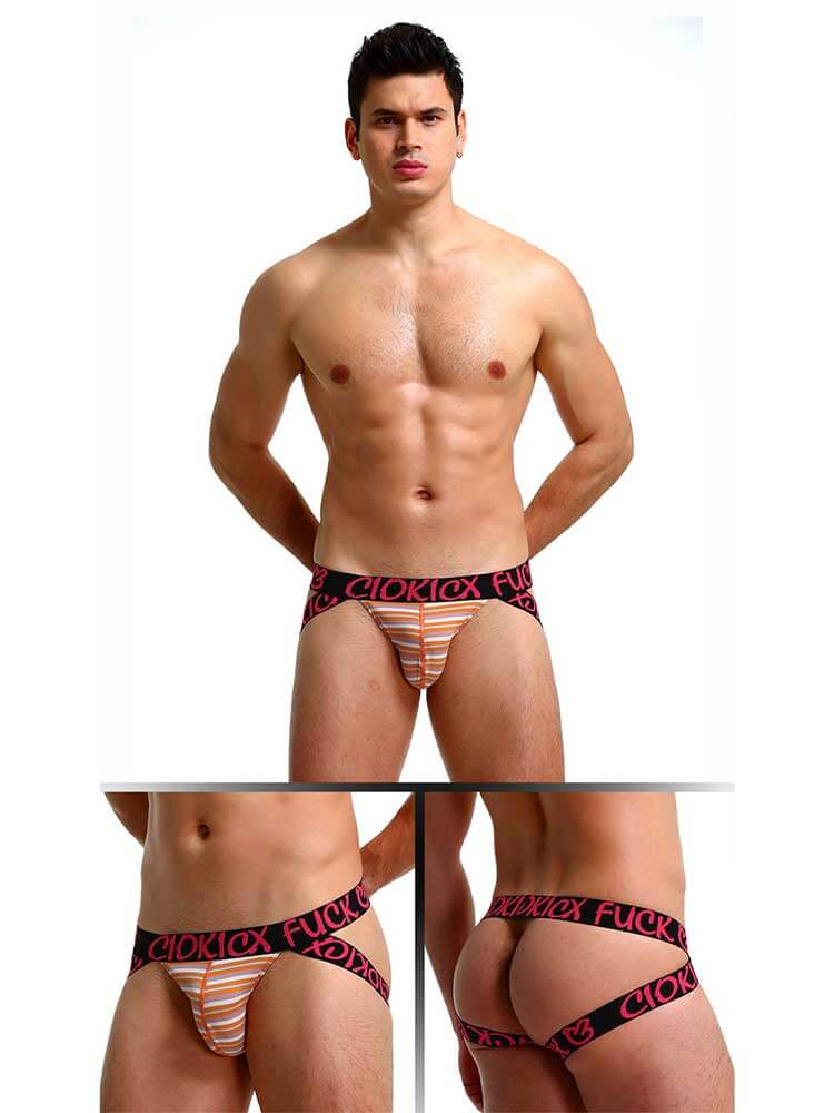 Men's Sexy Low-Rise Front-Cut Hip-Lifting Double Thong
