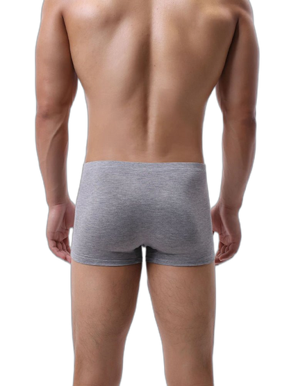 3-pack Men's Bamboo Fiber U-pouch Boxer Briefs