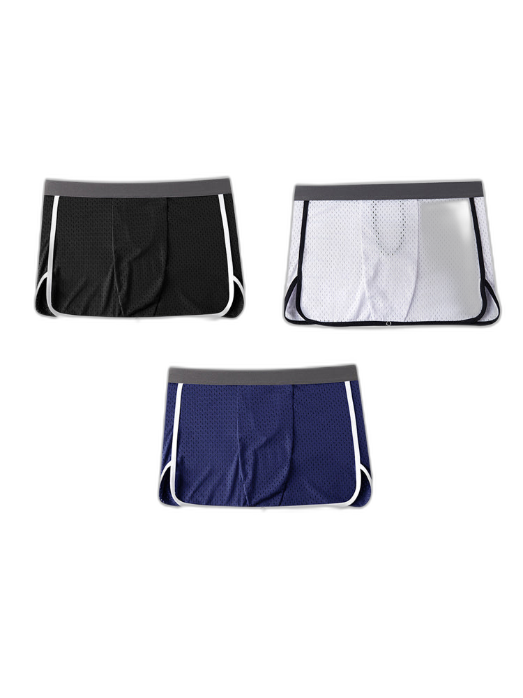 Men's  Button Casual U-Shaped Roman Skirt Dual-Purpose Arrow Pants Underwear