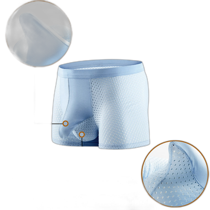 4 Pack Breathable Mesh Ball Pouch Underwear
