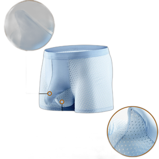 4 Pack Breathable Mesh Ball Pouch Underwear