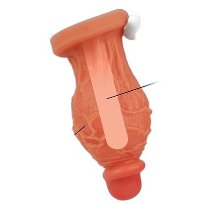 IPPA - Realistic Dildo - Extra Thick Dual Density Dildo