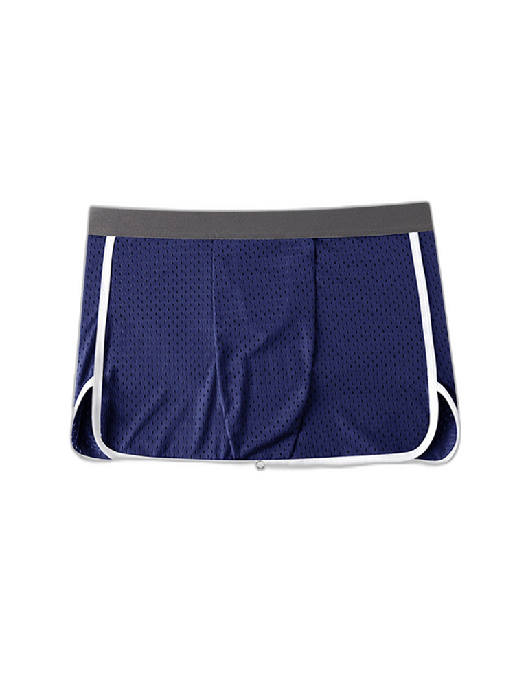 Men's  Button Casual U-Shaped Roman Skirt Dual-Purpose Arrow Pants Underwear