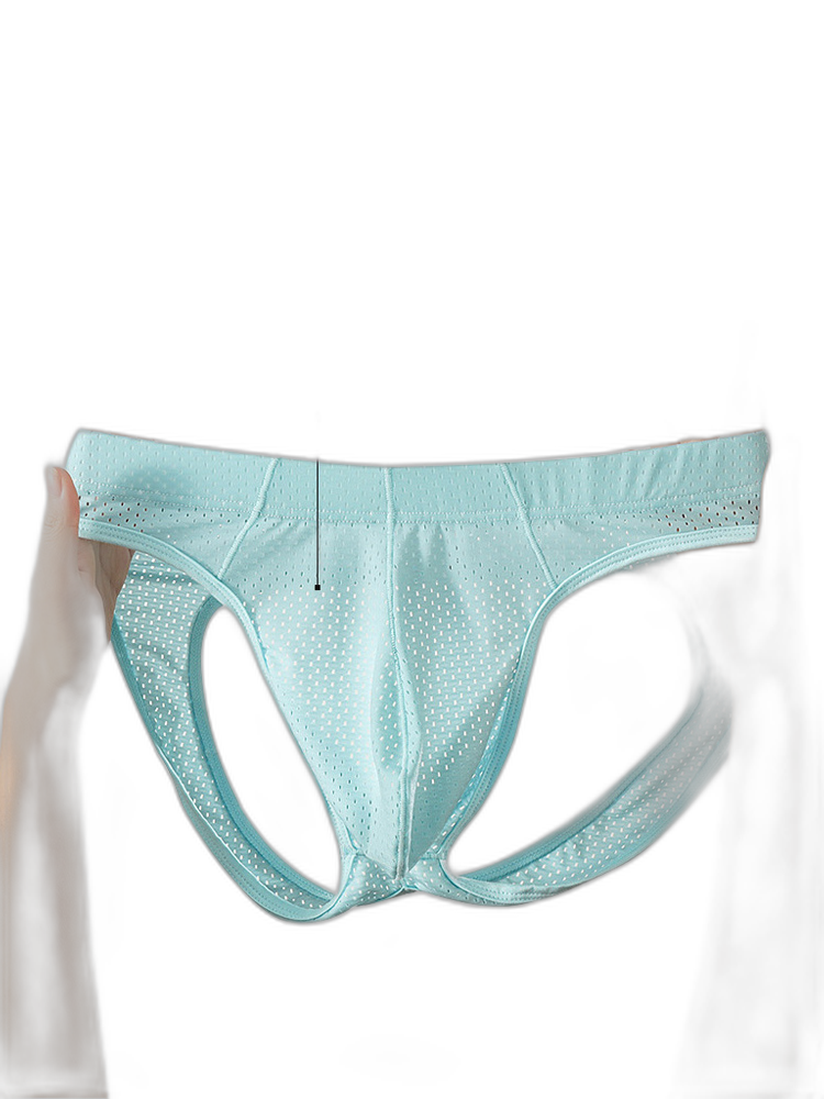 2 Pack Men's Breathable Mesh Jockstrap