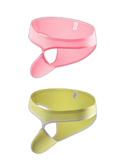 Men's Low Rise Sexy Hollow Pocket Briefs