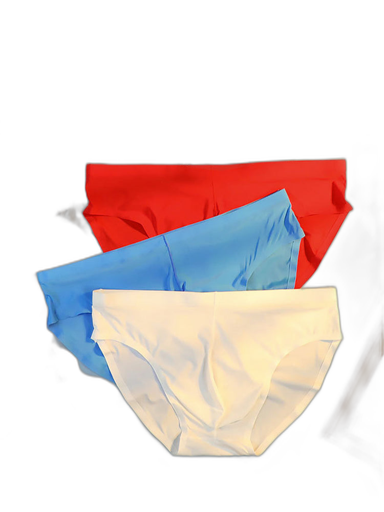 Men's Breathable Seamless Thin Briefs