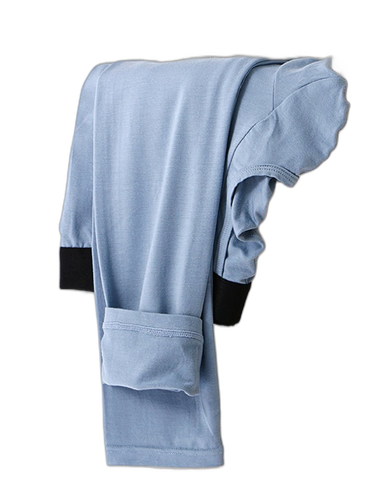 Men's Split-opening Pouch Thermal Pants