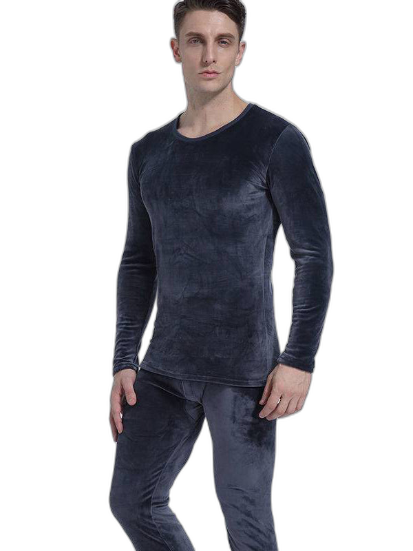 Double Heavyweight Fleece Thermal Underwear Set