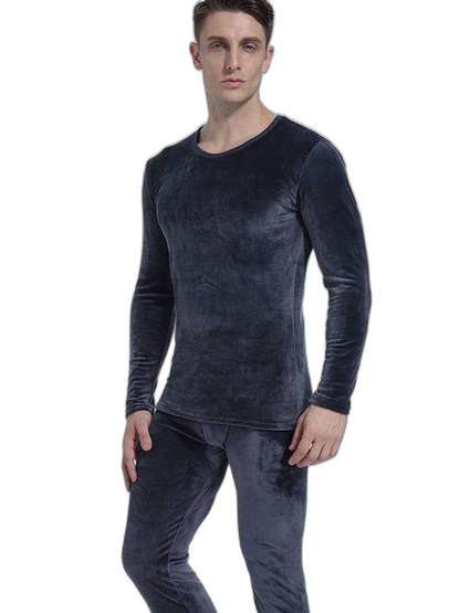 Double Heavyweight Fleece Thermal Underwear Set
