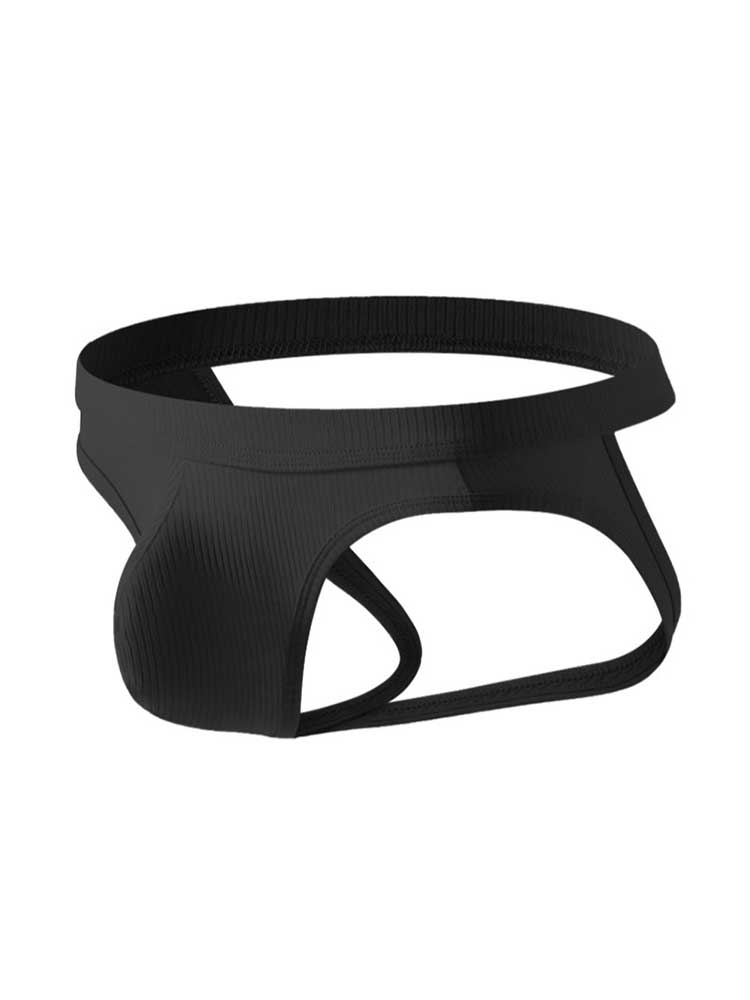 Men's Solid Color Breathable Low-Rise Jockstrap
