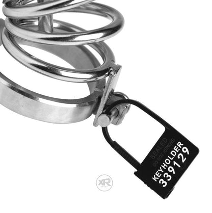 10pk Keyholder Numbered Plastic Chastity Locks