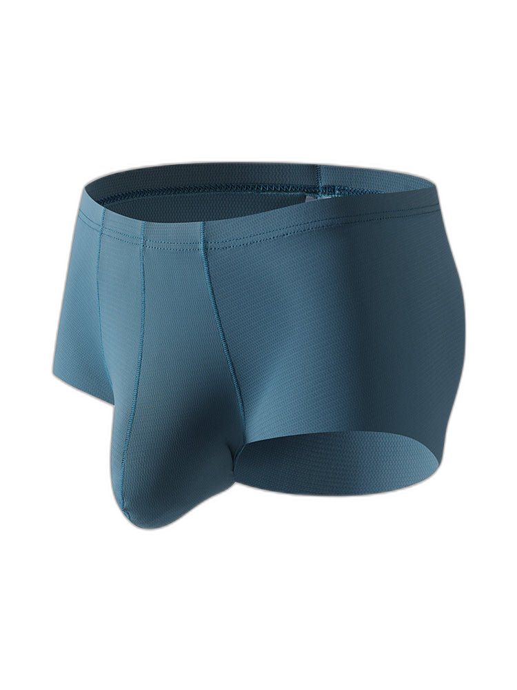 3 Pack Men's Contoured Pouch Seamless Trunks