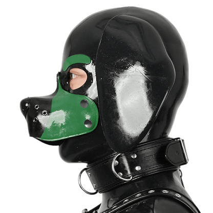 Furrjoi Silicone Beagle Hood Green