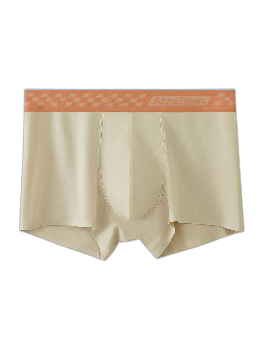 Men’s Contrast Seamless Micro Trunks