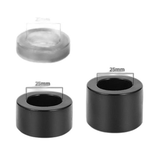 ruff GEAR Super Stretch Cock and Ball Set Black