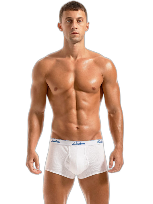 Men’s Thread Cotton Trunks with Fly