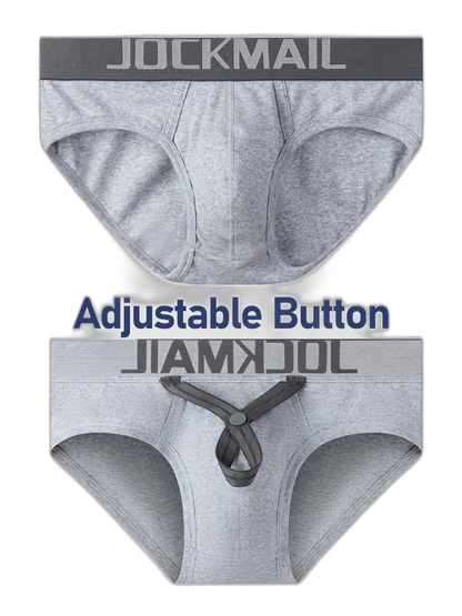 2 Pack Men's Sexy Cotton Support Contour Pouch Briefs