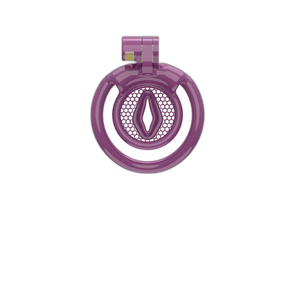 Fortis - Inverted Chastity Cage With Five Rings