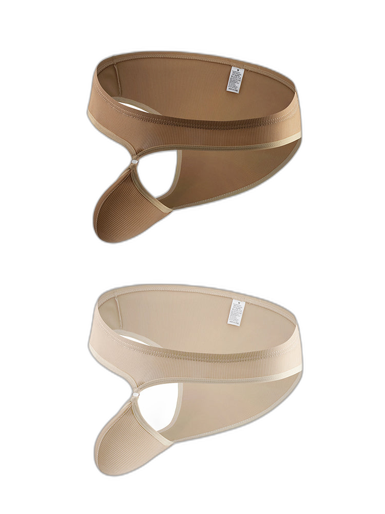 Men's Low Rise Sexy Hollow Pocket Briefs