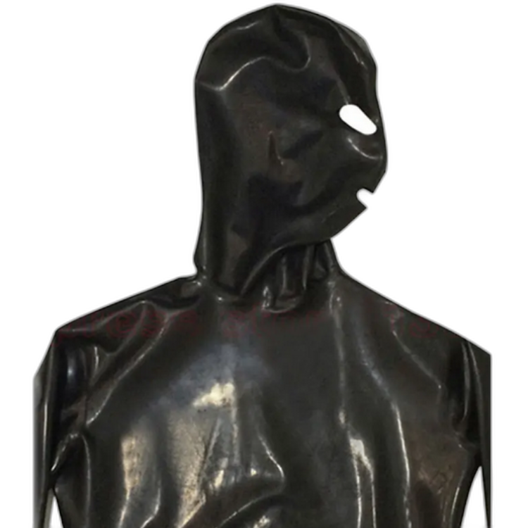 Black Patent Cosplay Bodysuit