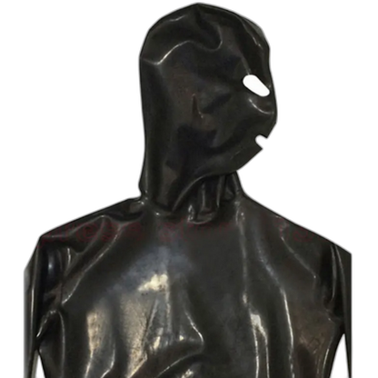 Black Patent Cosplay Bodysuit