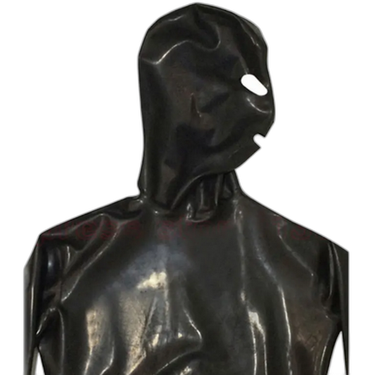 Black Patent Cosplay Bodysuit