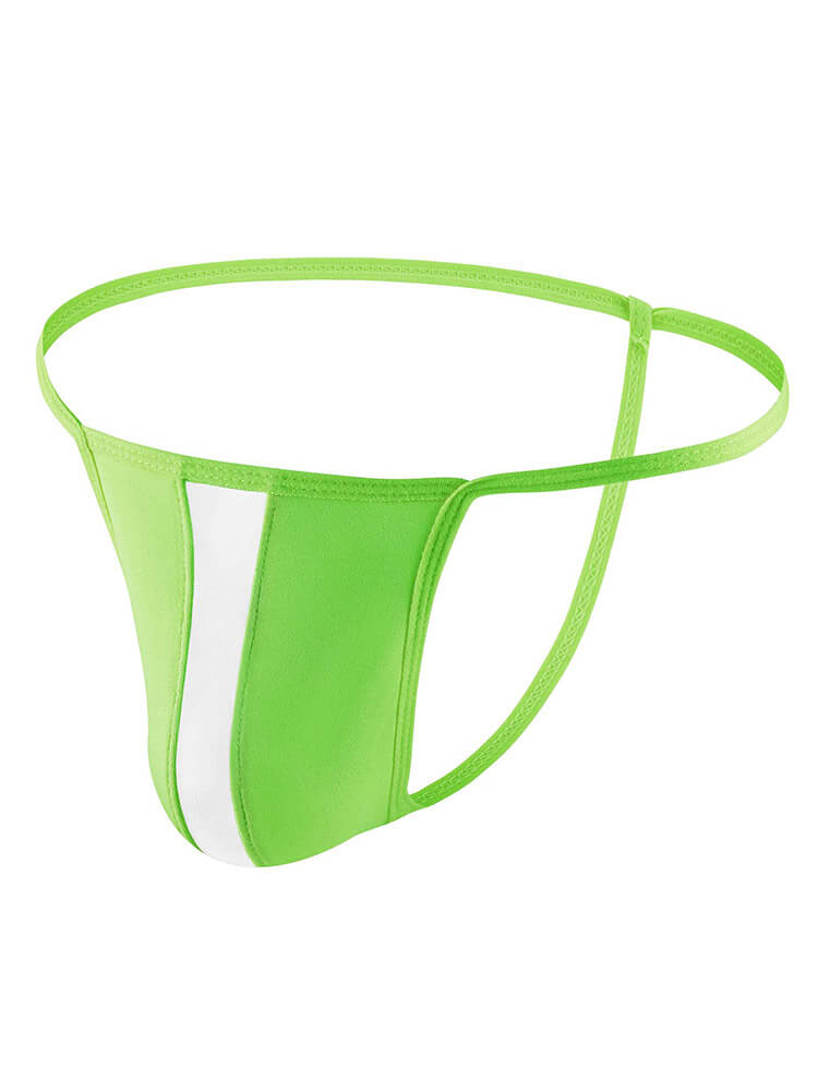 Men's Sexy Multi-Colored Hollow Thin Strap Thong