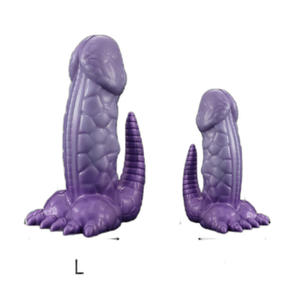 Dino - 8.46 Inch Monster Dildo - Fantasy Dildo - Dragon Dildo - 2 Sizes