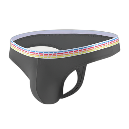 Rainbow Band Thong